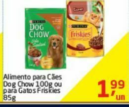 Tenda Atacado Ração para cães dog chow oferta