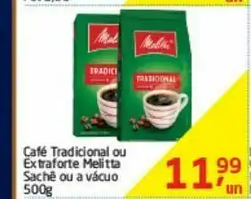 Tenda Atacado Café melitta sachê 500 gr oferta