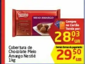Tenda Atacado Cobertura de chocolate nestlé 1 kg oferta