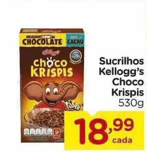 Sucrilhos Kellogg's Choco Krispis 530g