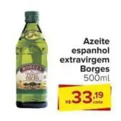 Carrefour Azeite espanhol extravirgem Borges oferta