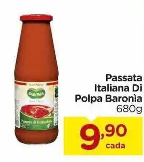 Carrefour Passata Italiana Di Polpa Baronia 680g oferta