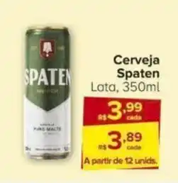 Carrefour Cerveja Spaten oferta