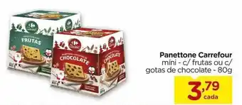 Carrefour Panettone Carrefour 80g oferta