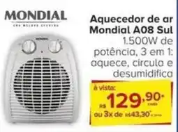 Carrefour Aquecedor de ar Mondial A08 Sul oferta
