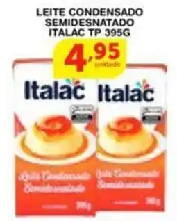 Roldão Leite condensado semidesnatado italac tp oferta