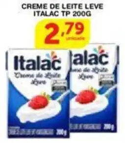 Roldão Creme de leite leve italac tp oferta