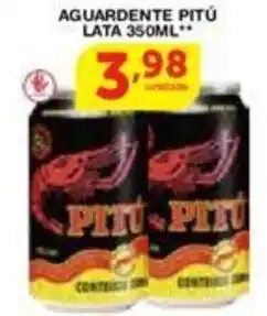 Roldão Aguardente pitú lata oferta