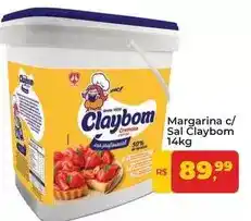 Tonin Superatacado Claybom - margarina c/sal oferta