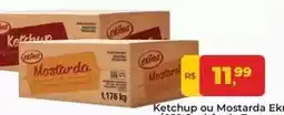 Tonin Superatacado Ekma - ketchup ou mostarda oferta