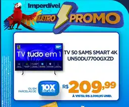 DB Supermercados Tv 50 sams smart 4k UN50DU7700GXZD oferta