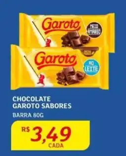 Assaí Atacadista Chocolate garoto sabores oferta