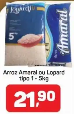 Supermercados ABC Arroz Amaral ou Lopard tipo 1 oferta