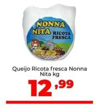 Super Nicolini Queijo Ricota fresca Nonna Nita oferta