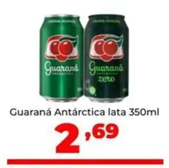 Super Nicolini Guaraná Antarctica lata oferta