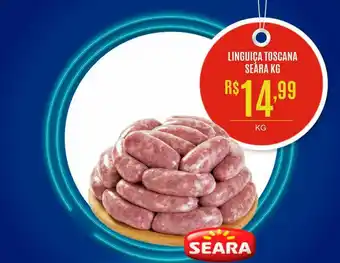 Linguica Toscana Seara 1kg
