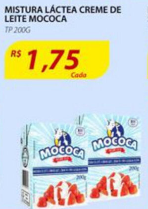 Mistura Lactea Creme de Leite Mococa tp 200g