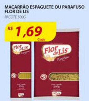 Assaí Atacadista Macarrao Espaguete ou Parafuso Flor De Lis 500g oferta