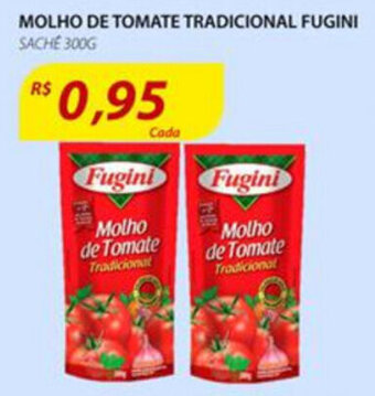 Molho de Tomate Tradicional Fugini 300g