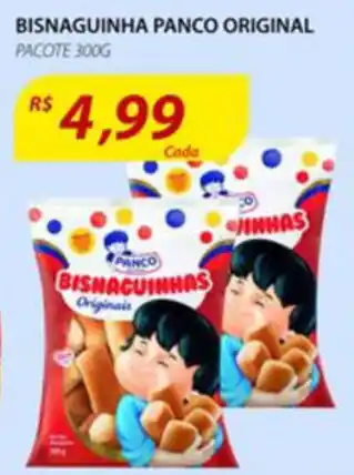Assaí Atacadista Bisnaguinha Panco Original 300g oferta