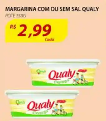 Assaí Atacadista Margarina com ou sem Sal Qualy 250g oferta