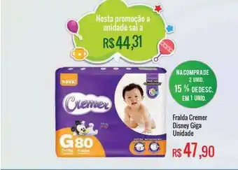 Mart Minas Fralda Cremer Disney Giga oferta