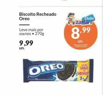 Zaffari Biscoito Recheado Oreo 270g oferta