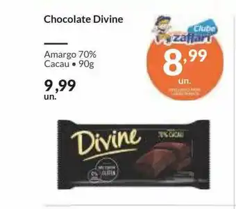 Zaffari Chocolate Divine 90g oferta