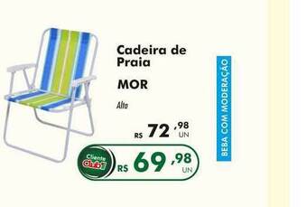 Irani Supermercados Cadeira De Praia Mor oferta