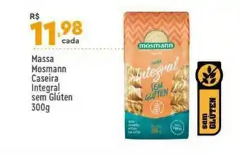 Massa Mosmann Caseira Integral Sem Glúten 300g