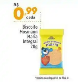 Supper Rissul Biscoito Mosmann Maria Integral 20g oferta