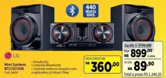 Deltasul LG Mini System BT/CD/USB oferta