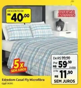 Deltasul Edredom Casal Fly Microfibra oferta