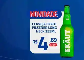 Extrabom Supermercados Cerveja Ekaut Pilsener Long Neck 355ml oferta