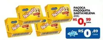 Supermercado Estrela Azul Pacoca pacoquita Santa Helena oferta