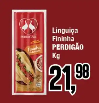 Rede Economia Linguiça Fininha PERDIGÃO oferta