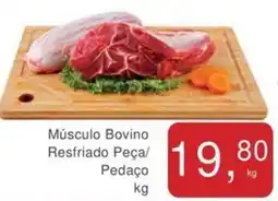 Músculo Bovino Resfriado Peça/ Pedaço