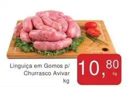 Linguiça em Gomos p/ Churrasco Avivar
