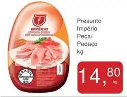 Mineirão Atacarejo Presunto Império Peça/ Pedaço oferta