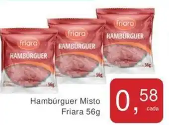 Mineirão Atacarejo Hambúrguer Misto Friara oferta