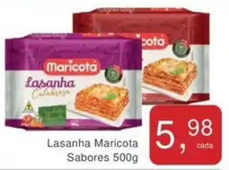 Lasanha Maricota Sabores
