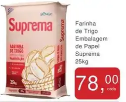 Farinha de Trigo Embalagem de Papel Suprema