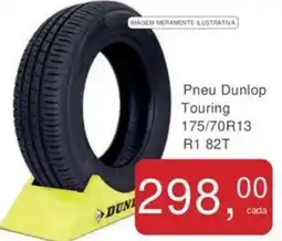 Mineirão Atacarejo Pneu Dunlop Touring 175/70R13 R1 82T oferta