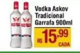 Vodka Askov Tradicional Garrafa