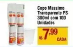 Copo Massimo Transparente PS