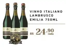 Empório Bahamas Vinho italiano lambrusco emilia oferta