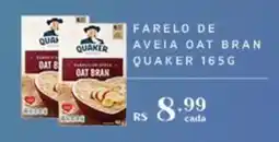 Empório Bahamas Farelo de aveia oat bran Quaker oferta