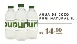 Empório Bahamas Água de coco puri natural oferta