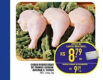 Mercantil Rodrigues Coxas/sobrecoxas de frango avigram oferta