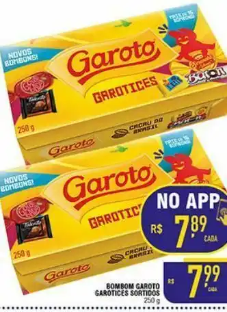 Bombom garoto garotices sortidos 250 g